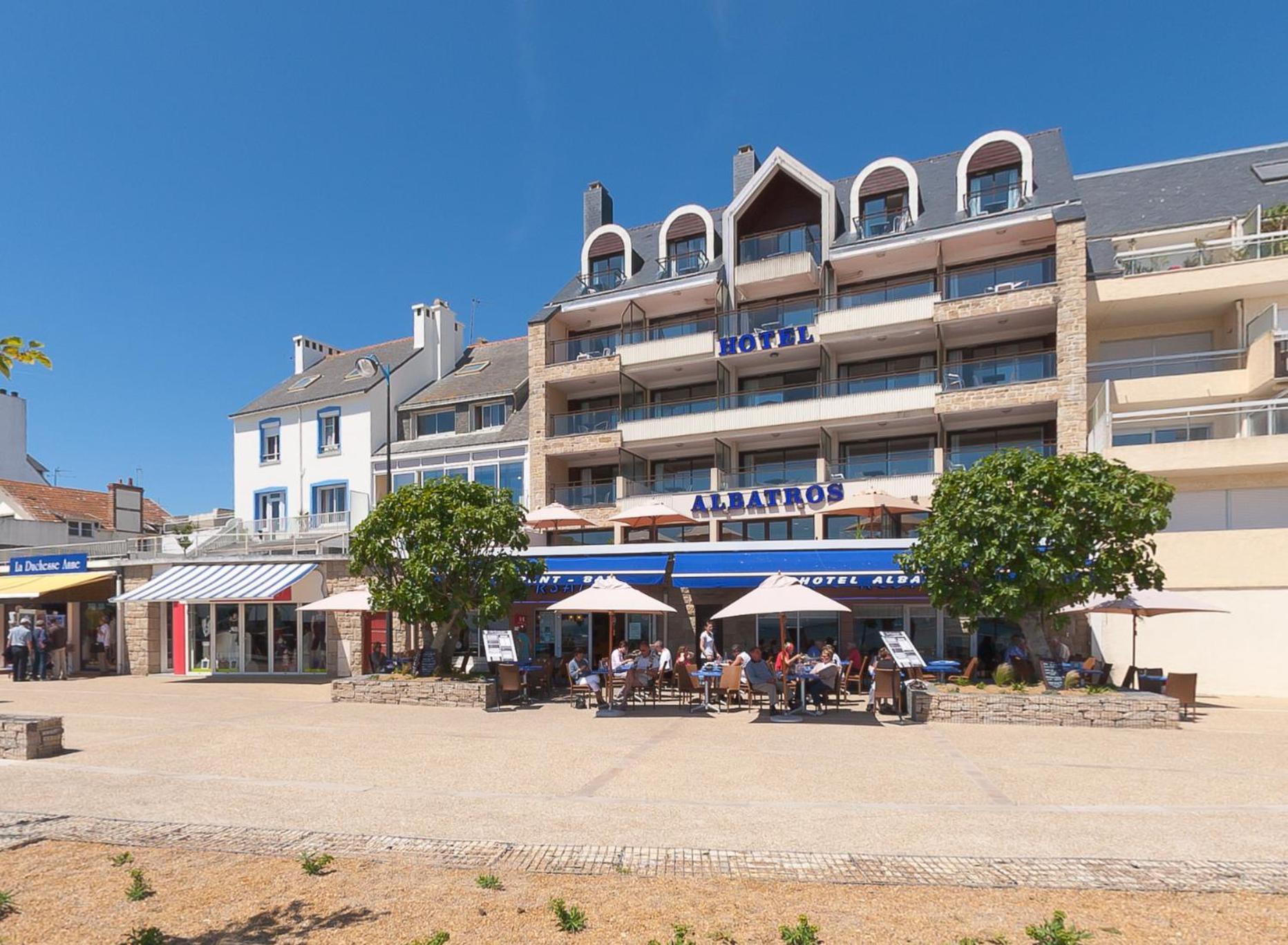 Albatros Hotel Quiberon Bagian luar foto